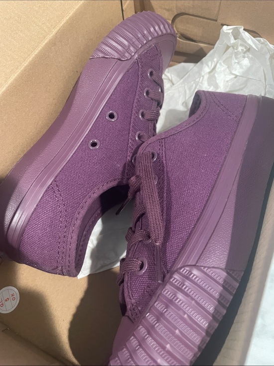 P.F. Flyers Shoes - P.F. Flyers Low-Top Sneakers in Deep Purple